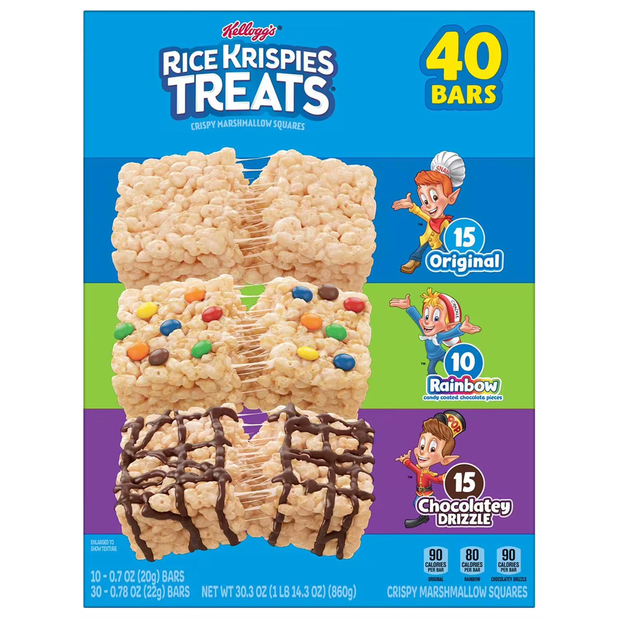 Rice Krispies Treats Variety Pack, 40 ct.