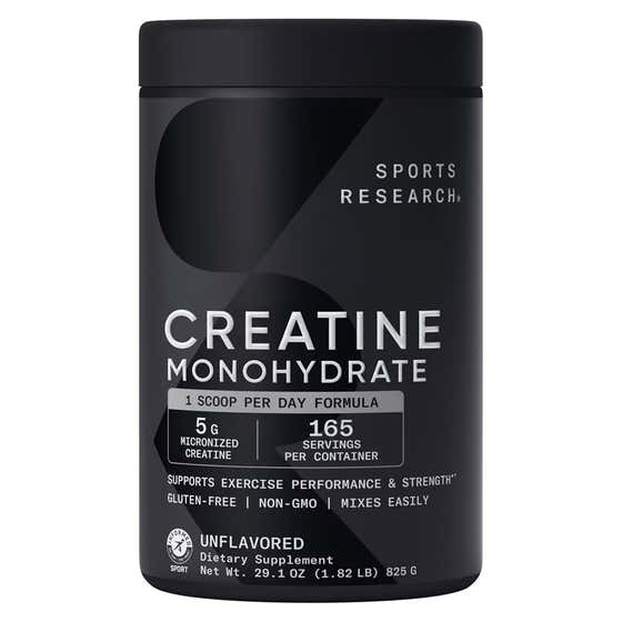 Sports Research Creatine Monohydrate, Unflavored Powder - 29.1 oz | Sports Research - Nutrition Supplements Wholesale