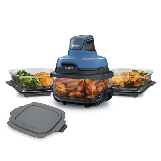 Ninja Crispi 5-in-1 Portable Glass Air Fryer Cooking System | Contarmarket - Contarmarket