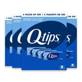 Q-Tips Cotton Swabs 2000 Ct each – 4 Pack