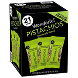 Wonderful Salted & Roasted Pistachios, No Shells - 0.75 oz - 21 Pack