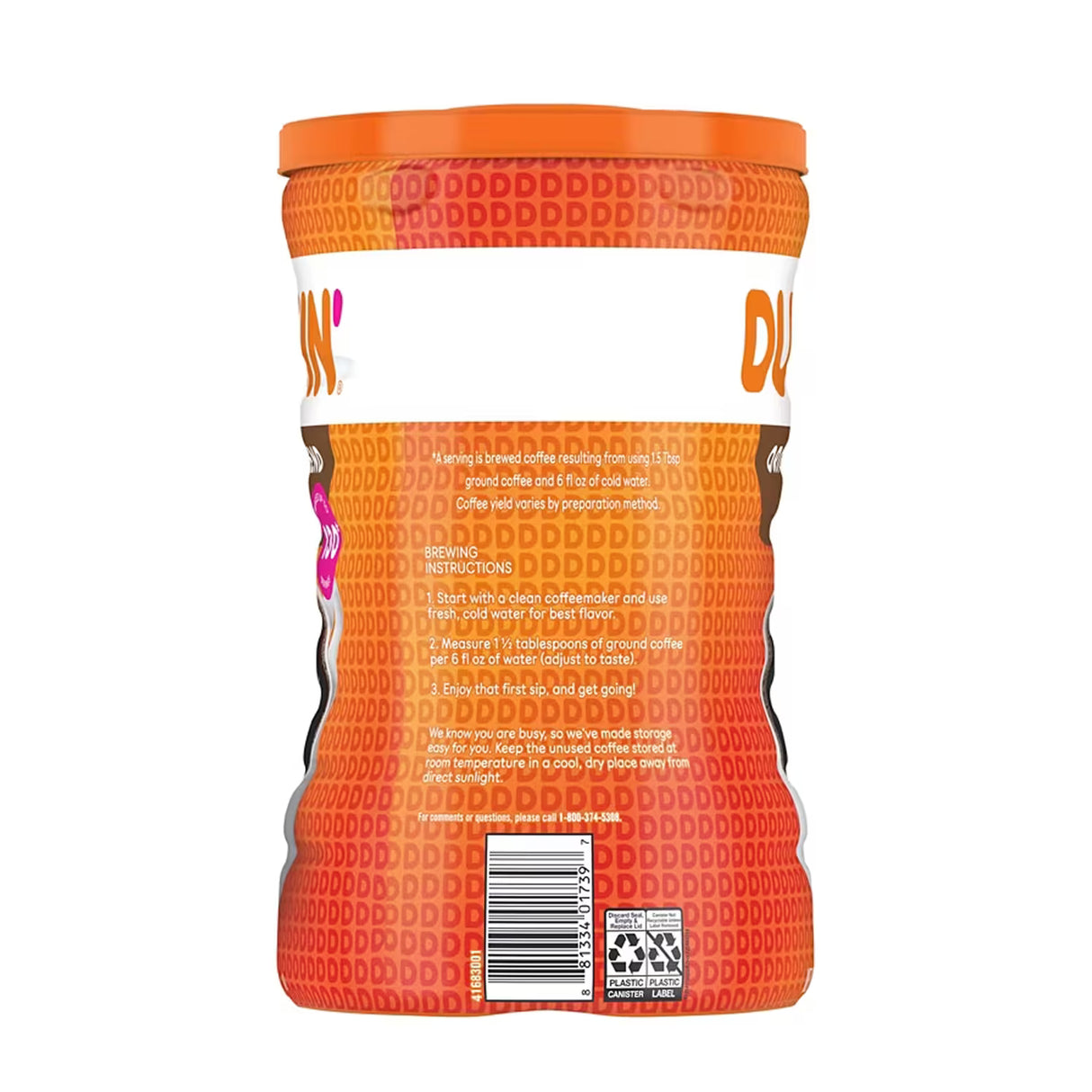 Dunkin' Donuts - Original Blend Ground Coffee, Medium Roast - 40 Oz - 6 Pack