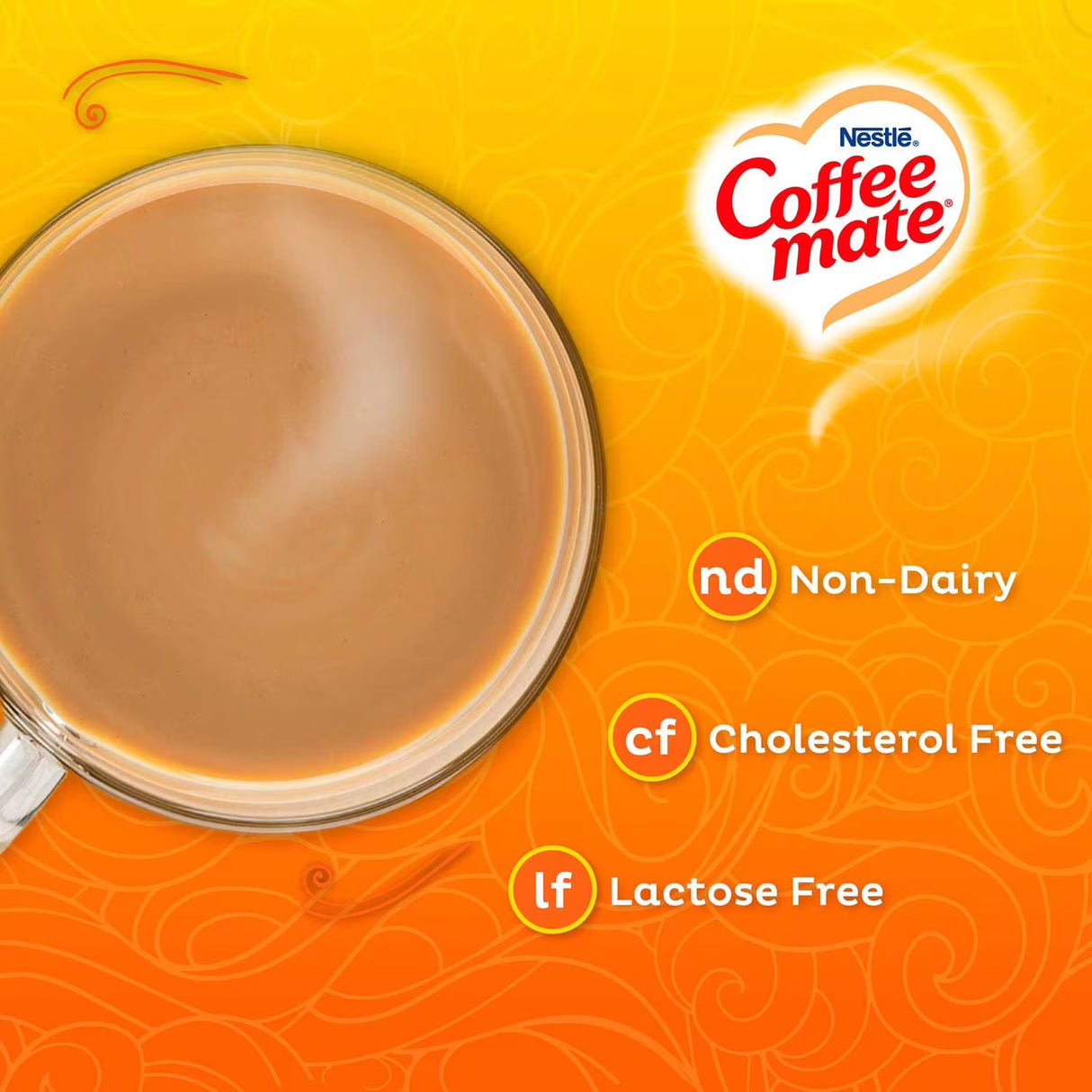 Coffee-mate Creamer, Hazelnut, 180 ct
