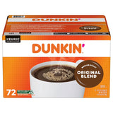 Dunkin' Donuts Medium Roast K-Cup Coffee Pods, Original Blend, 72 ct.