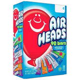 Airheads Variety Pack - Assorted Flavors, 0.55 oz Bars, 90 Count Bulk Candy - 12 Pack