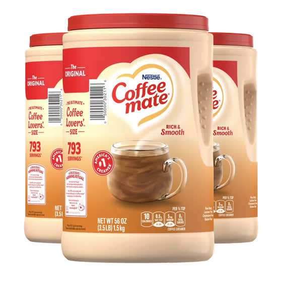 Nestle Coffee mate Original Powdered Coffee Creamer, 56 oz - 3 Pack | Coffee Mate - Grocery Pack