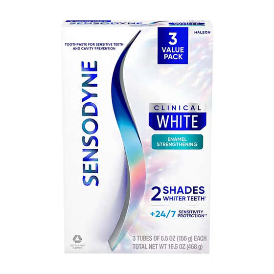 Sensodyne Clinical White Toothpaste, 5.5 Oz - 3 Pack | Sensodyne - Sensodyne