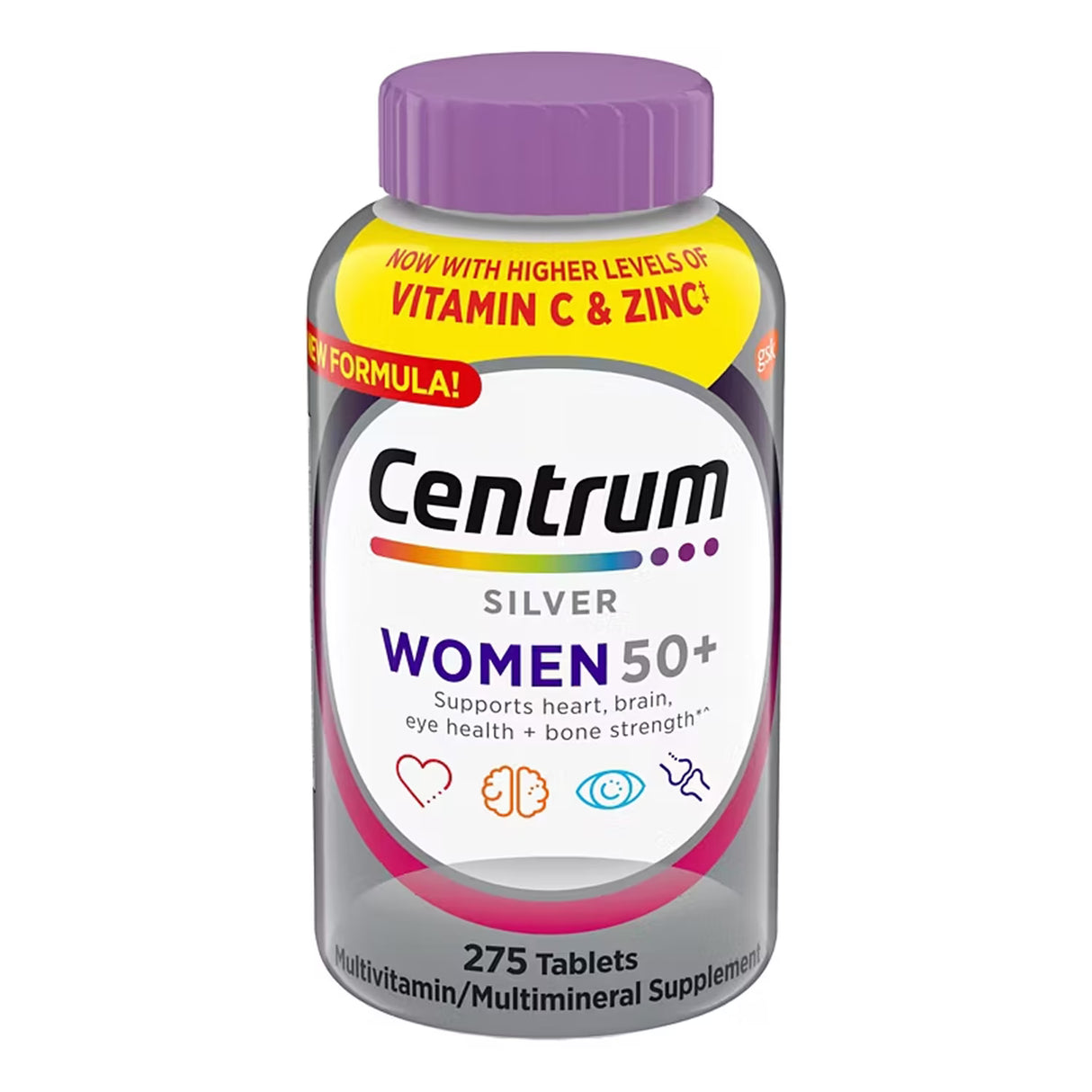 Centrum Silver Women 50+ Multivitamin and Multimineral Supplement - 275 Ct