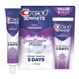 Crest 3D White Ultra Whitening Toothpaste Vivid Mint - 5.2 oz - 5 Ct