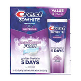 Crest 3D White Ultra Whitening Toothpaste Vivid Mint - 5.2 oz - 5 Ct