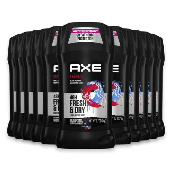 Axe - Essence Invisible Solid Antiperspirant &amp; Deodorant Stick  2.7 oz - 12 Pack | Axe - Special Offers