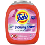 Tide Power PODS 2-in-1 Laundry Detergent Pods W/ Downy Soft Boosters April Fresh Scent - 72 Ct