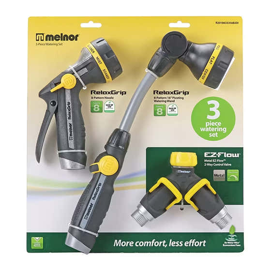 RelaxGrip Hose Nozzle, Wand, and Control Valve Bundle | Melnor - Home, Kitchen &amp; Dine