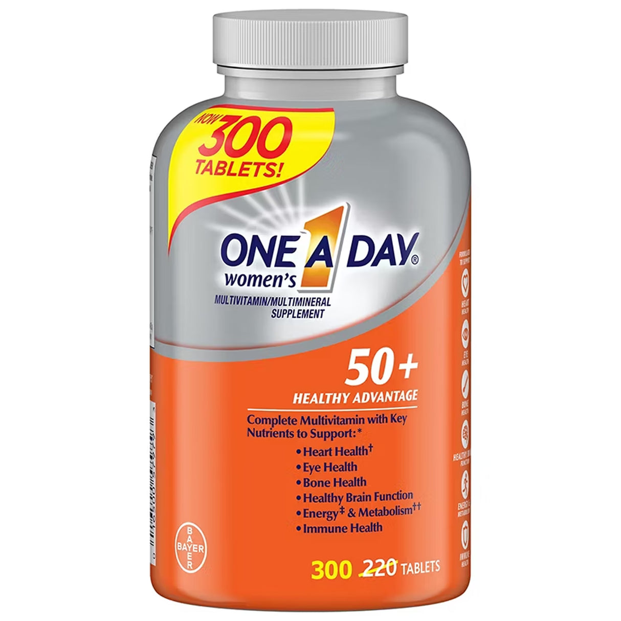 One A Day Women’s Multivitamin Supplement - 300 Ct