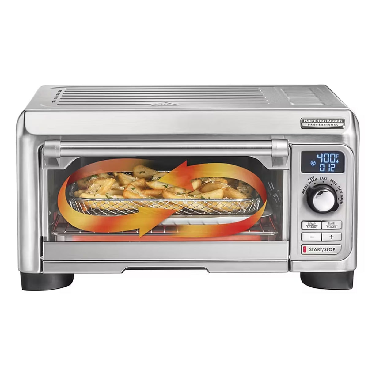 Hamilton Beach Professional 4-slice Digital Air Fry Toaster Oven - Stainless Steel
