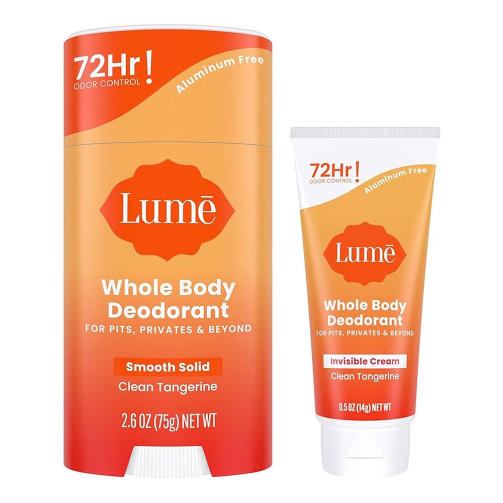 Lume Whole Body Deodorant Aluminum-Free Set - 3 pack