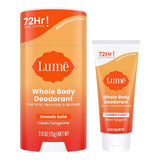 Lume Whole Body Deodorant Aluminum-Free Set - 3 pack