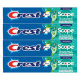 Crest Complete Whitening + Scope Toothpaste - 5.4oz - 4 Pack