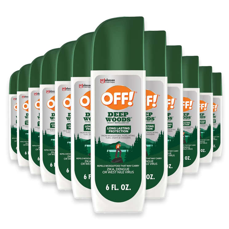 OFF! Deep Woods Pump Insect Repellent Spray - 6 oz - 12 Pack | OFF! - Pre Order