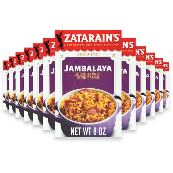 Zatarain’s Jambalaya Rice Mix – 8 oz – 12 Pack | Zatarain’s - All products