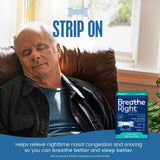 Breathe Right - Extra Strength Drug-Free Clear Nasal Strips - 26 Ct Each - 24 Pack