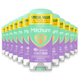 Mitchum Triple Odor Defense Gel 3.4Oz, Shower Fresh Twin Pack - 12 Pack