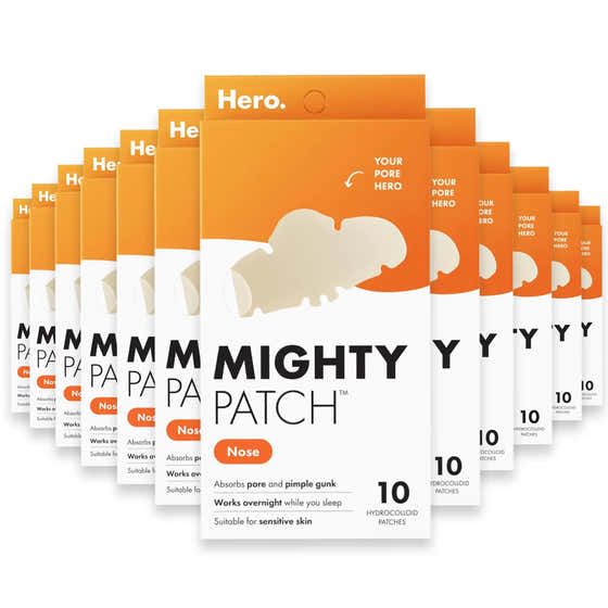 Hero Cosmetics Mighty Patch Nose Hydrocolloid Patches - 10 Ct - 24 Pack | Hero Cosmetics - New Arrivals