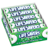LIFE SAVERS Wint-O-Green Wintergreen Hard Candy Rolls, 0.84 oz - 20 Ct