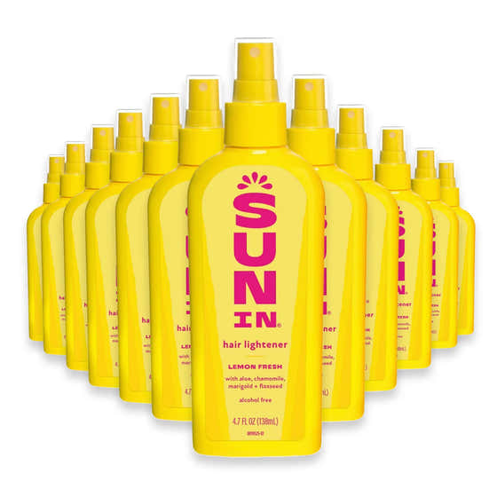 Sun-In Lemon Fresh Hair Lightener Spray 4.7 oz - 12 Pack | Sun-In - Sun-In