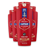 Old Spice Captain Body Wash - 24 oz - 4 Pack