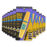 Maybelline - Volum' Express The Colossal Waterproof Mascara, Clump-Free Make Up Formula, Classic Black - 0.27 Oz - 72 Pack