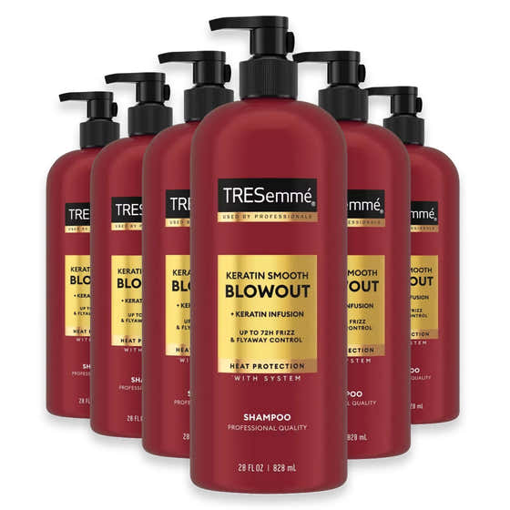 TRESemmé Keratin Smooth Shampoo For Frizzy Hair – 28 oz – 6 Pack | Tresemme - member5%