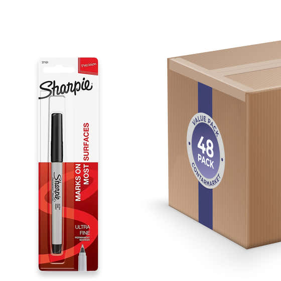 Sharpie Permanent Marker Ultra-Fine Black – 1 Ct – 48 Pack | Sharpie - sharpie