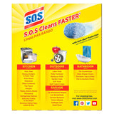 S.O.S Regular Steel Wool Soap Pads, 10 Count - 6 Pack