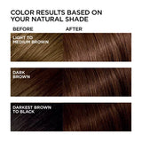 L’Oréal Paris Feria Permanent Hair Color – #45 Deep Bronzed Brown – 12 Pack