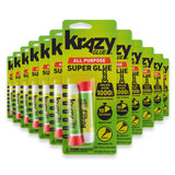 Krazy - Glue All Purpose Precision Tip Super Glue, 2 Pack - 0.14 Oz - 48 Pack