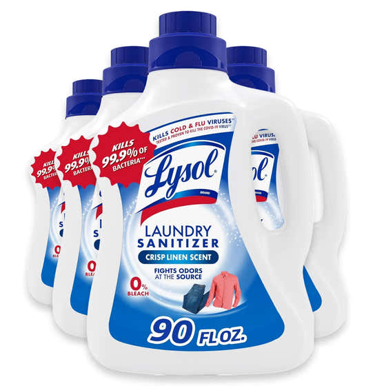 Lysol Laundry Sanitizer Crisp Linen - 90 oz - 4 Pack | Lysol - Laundry