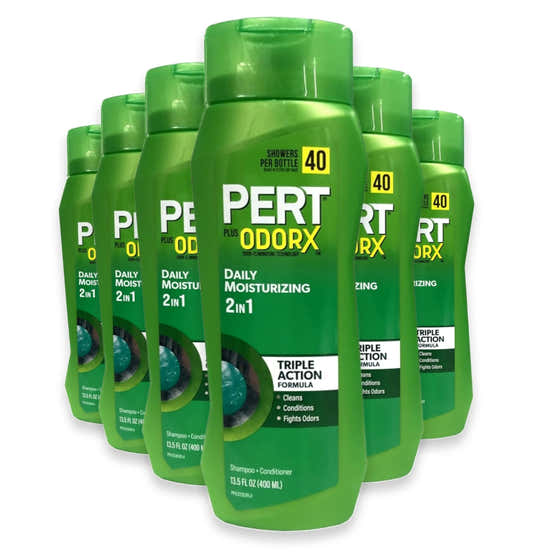 PERT - 2-in-1 Classic Clean Shampoo and Conditioner - 13.5 Oz - 6 Pack | Pert - Shampoo &amp; Conditioner