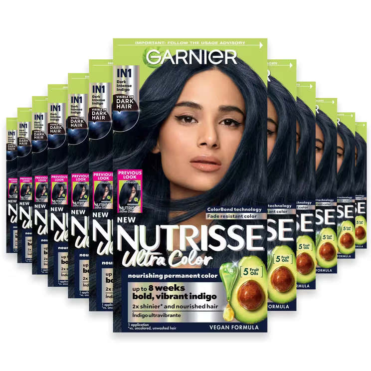 Garnier Nutrisse Ultra Color Hair Color – Dark Intense Indigo – 12 Pack | Garnier - Pre Order