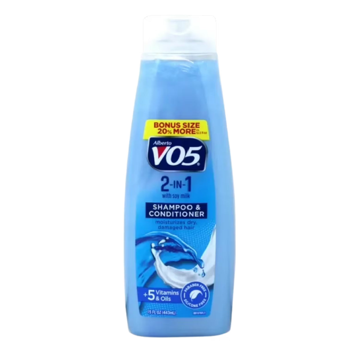 VO5 - 2 In 1 Moisturizes Shampoo & Conditioner - 15 Oz - 6 Pack - 100 cases pallet
