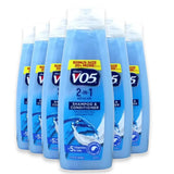 VO5 - 2 In 1 Moisturizes Shampoo & Conditioner - 15 Oz - 6 Pack - 100 cases pallet