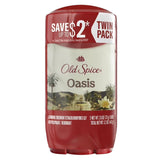 Old Spice Oasis with Vanilla Deodorant, 2.6 oz - Twin Pack - 6 Pack