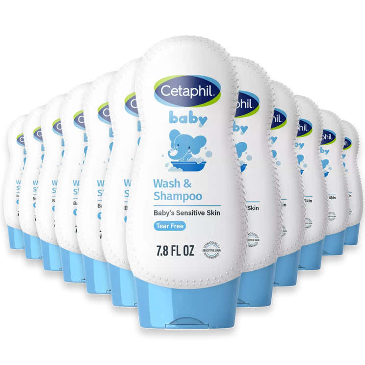 Cetaphil Baby Wash &amp; Shampoo, 7.8oz - 12 Pack | Cetaphil - Pre Order