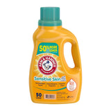 Arm & Hammer Sensitive Skin Plus Liquid Laundry Detergent – 50 fl oz – 8 Pack - 50 cases pallet