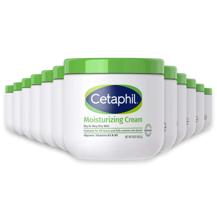 Cetaphil Moisturizing Cream, 16oz - 12 Pack | Cetaphil - Pre Order