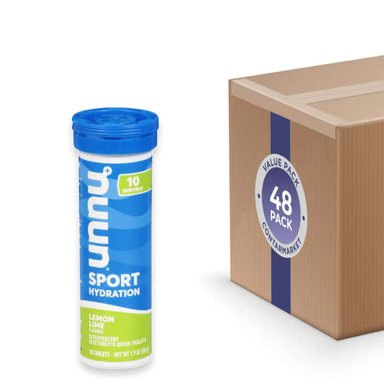 NUUN - Sport Hydration, Lemon Lime Drink Tablets - 10 Tablets - 48 Pack | NUUN - Nutrition Supplements Wholesale