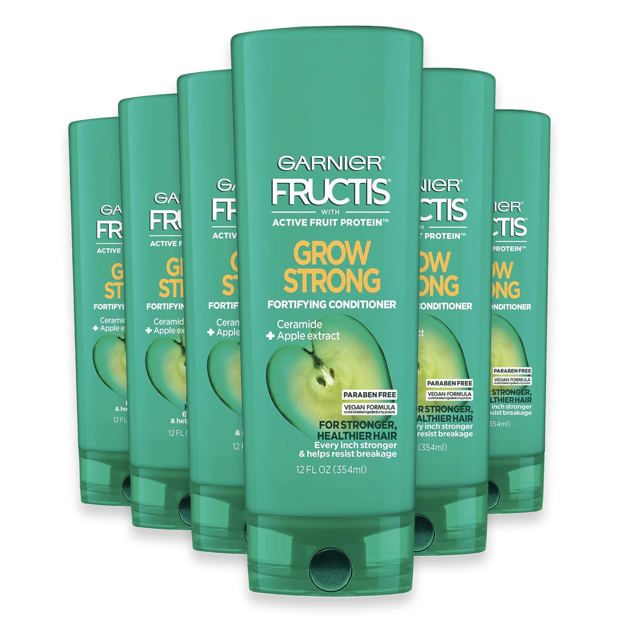 Garnier Fructis Grow Strong Conditioner - 12 oz - 6 Pack