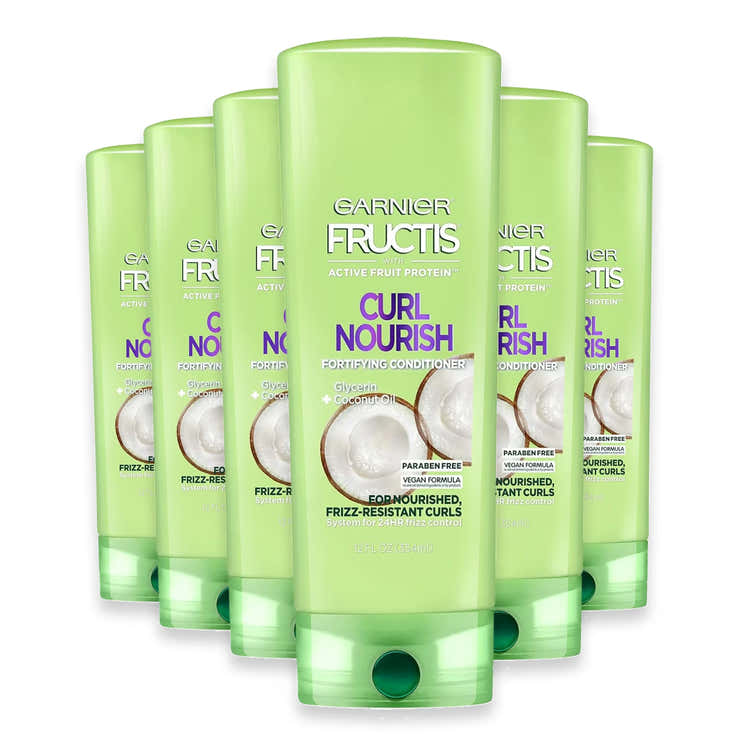 Garnier Fructis Curl Nourish Conditioner - 12 oz - 6 Pack | Garnier - Pre Order