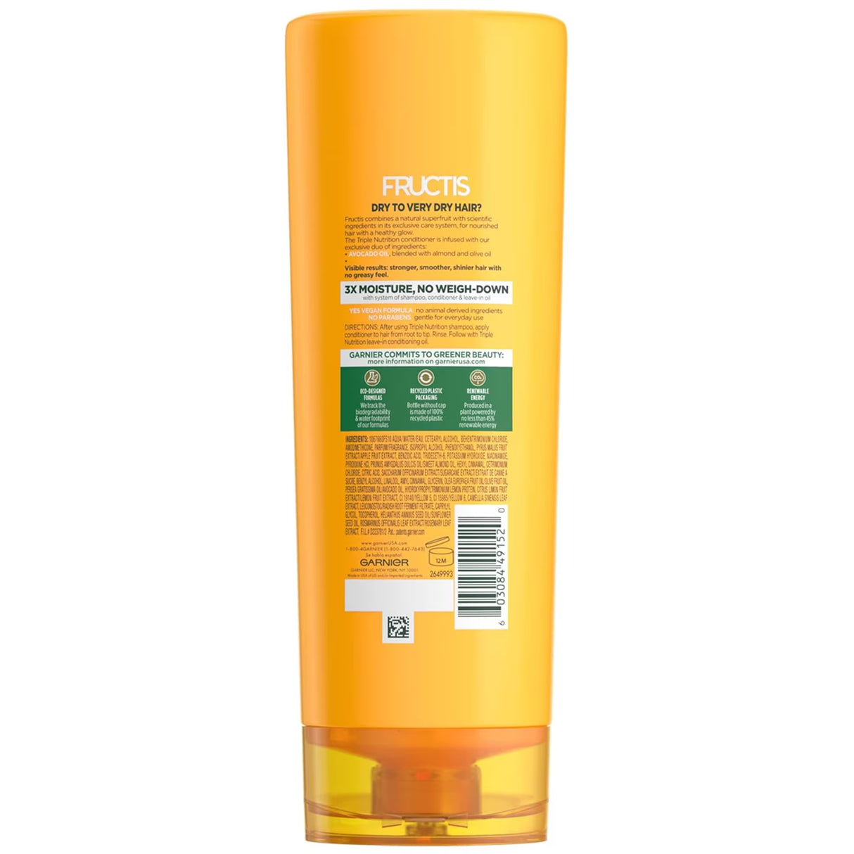 Garnier Fructis Triple Nutrition Conditioner - 12 oz - 6 Pack