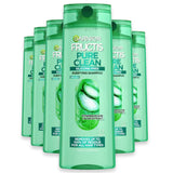 Garnier Fructis Pure Clean Shampoo - 12.5 oz - 6 Pack